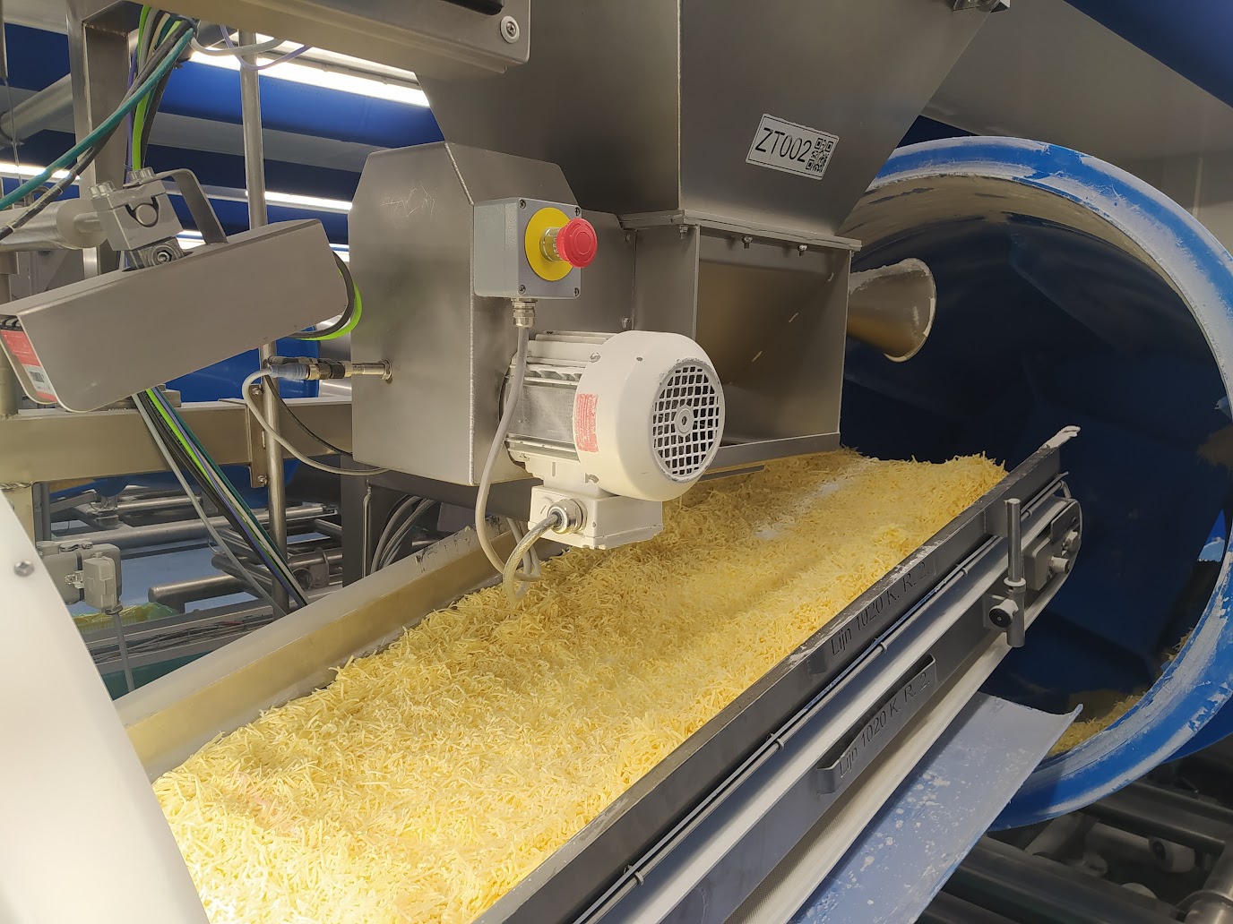 Виробництво тертого сиру